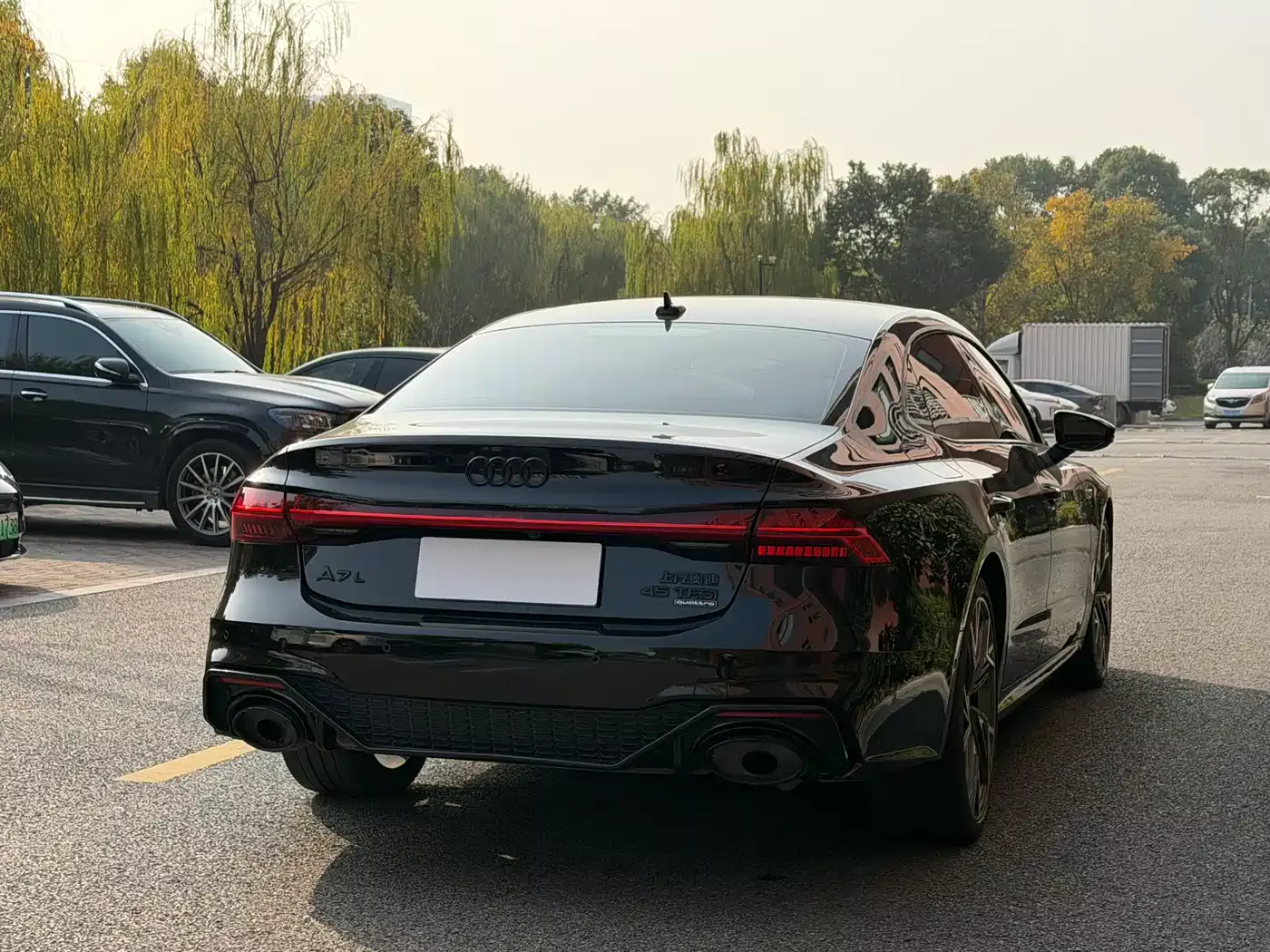 Audi A7L 2024 45 TFSI quattro S-line Black Warrior Edition фото 16