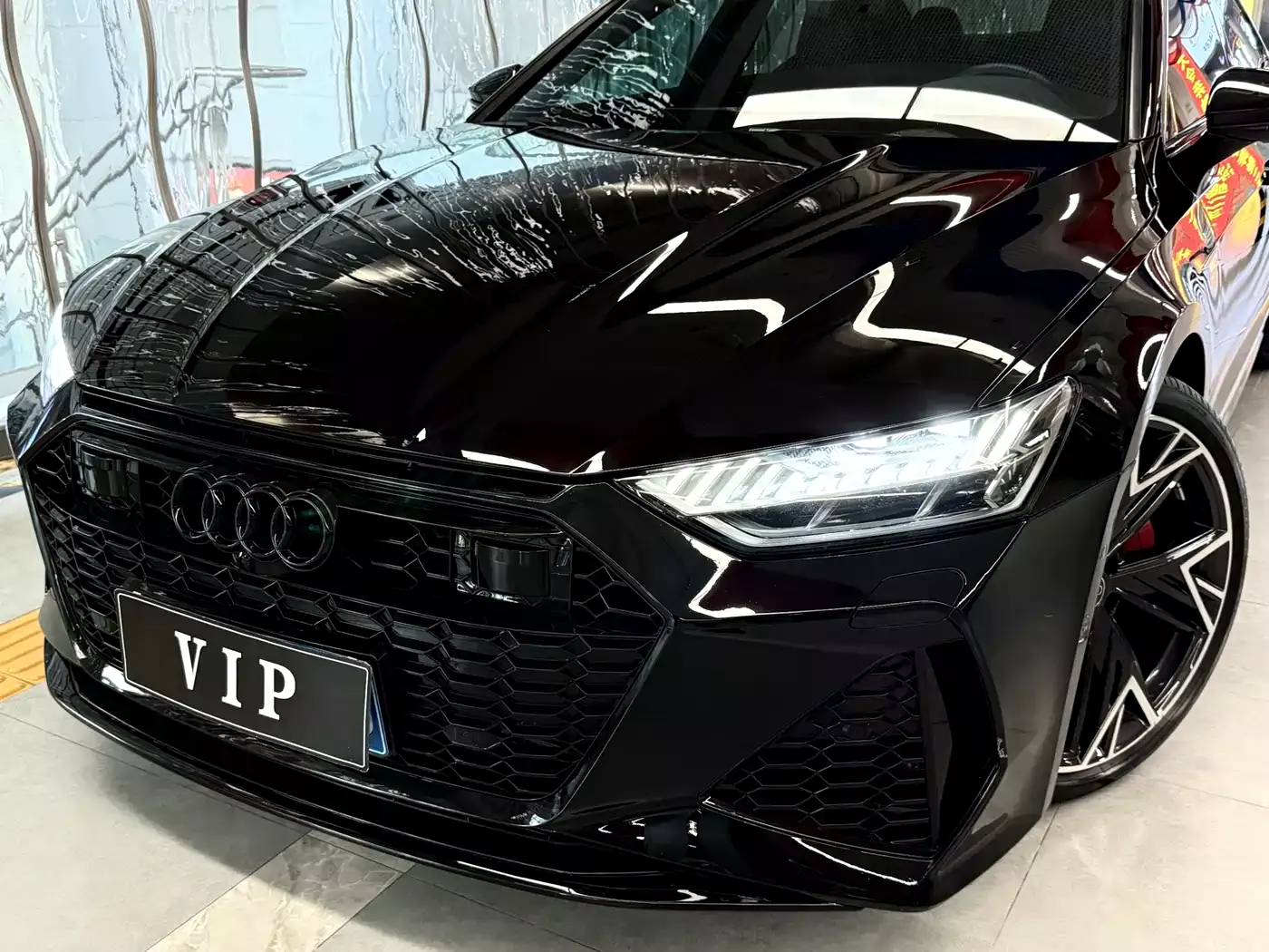 Audi A7L 2024 45 TFSI quattro Black Warrior Edition фото 2