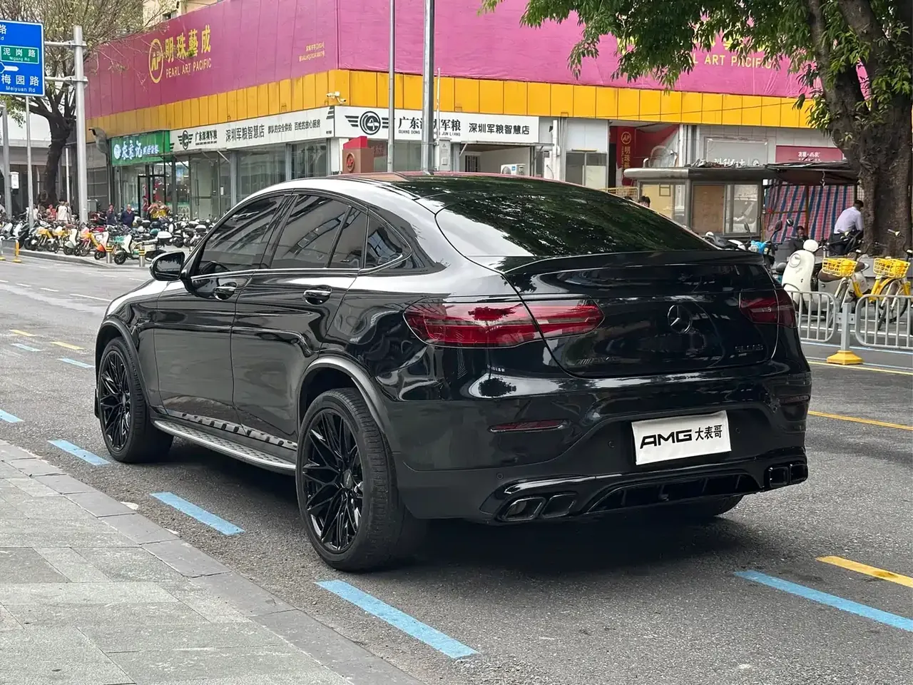 Mercedes-Benz GLC Coupe AMG 2017 AMG GLC 43 4MATIC Coupe SUV фото 14
