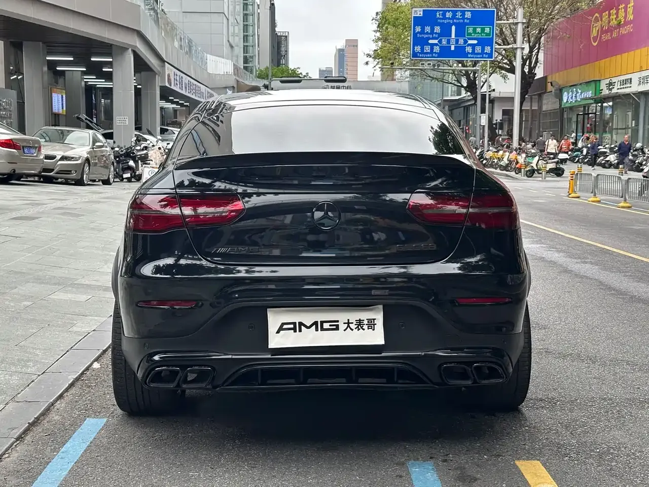 Mercedes-Benz GLC Coupe AMG 2017 AMG GLC 43 4MATIC Coupe SUV фото 15