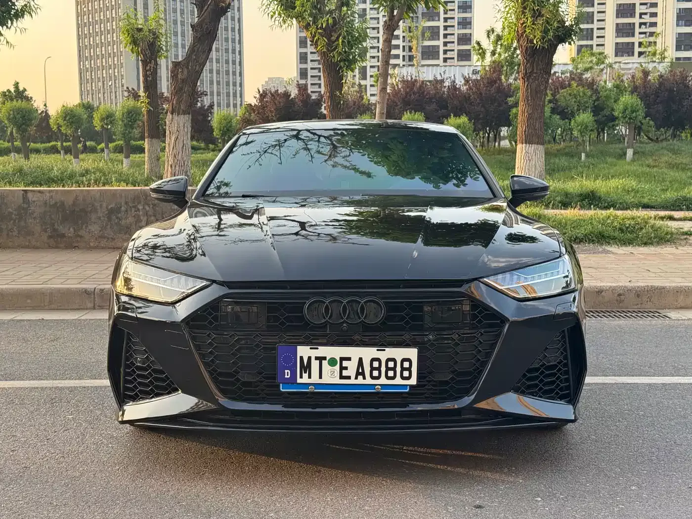 Audi A7L 2023 45 TFSI quattro S-line Black Warrior Edition фото 3