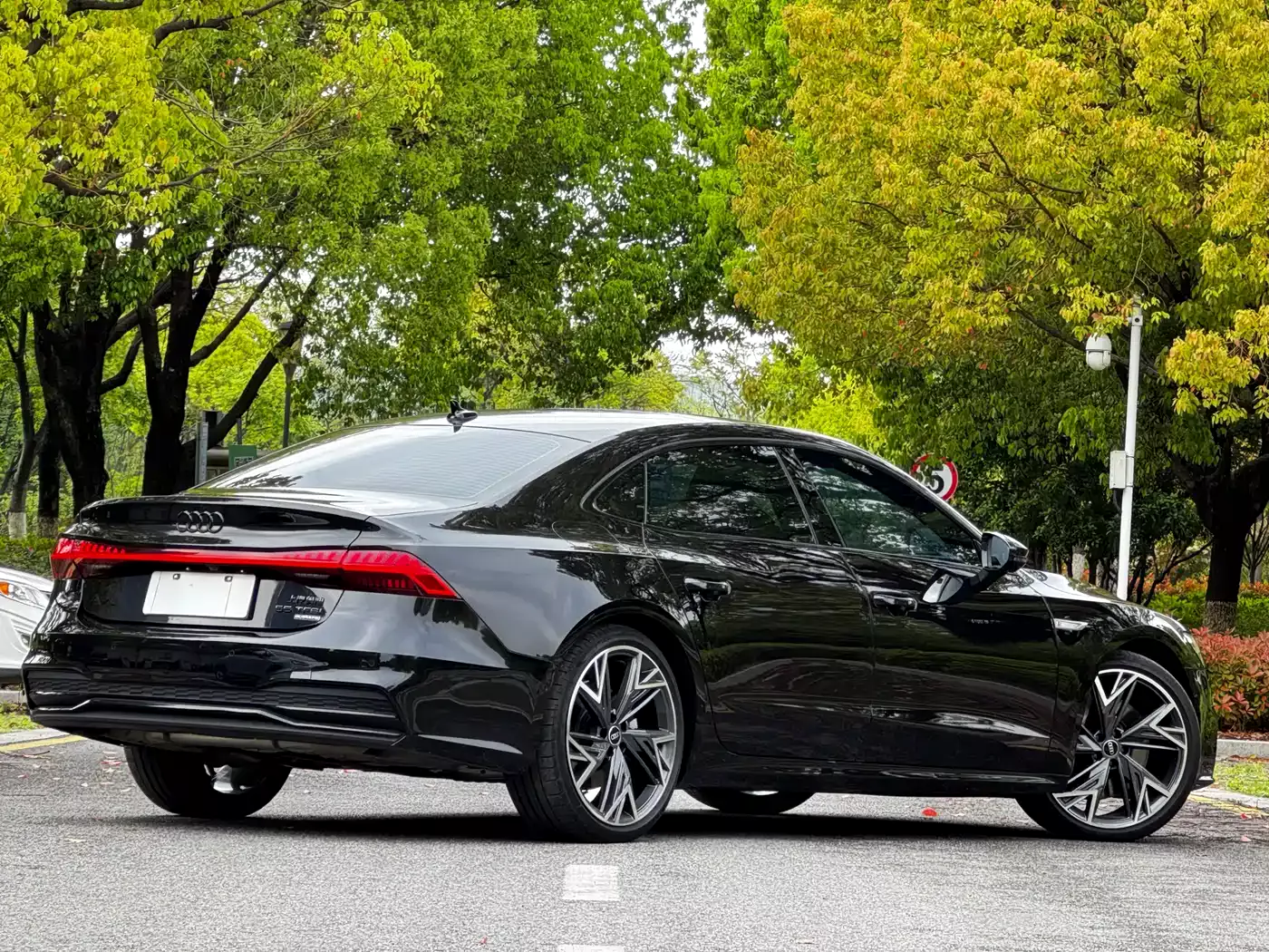 Audi A7L 2023 55 TFSI quattro S-line Black Warrior Edition фото 3