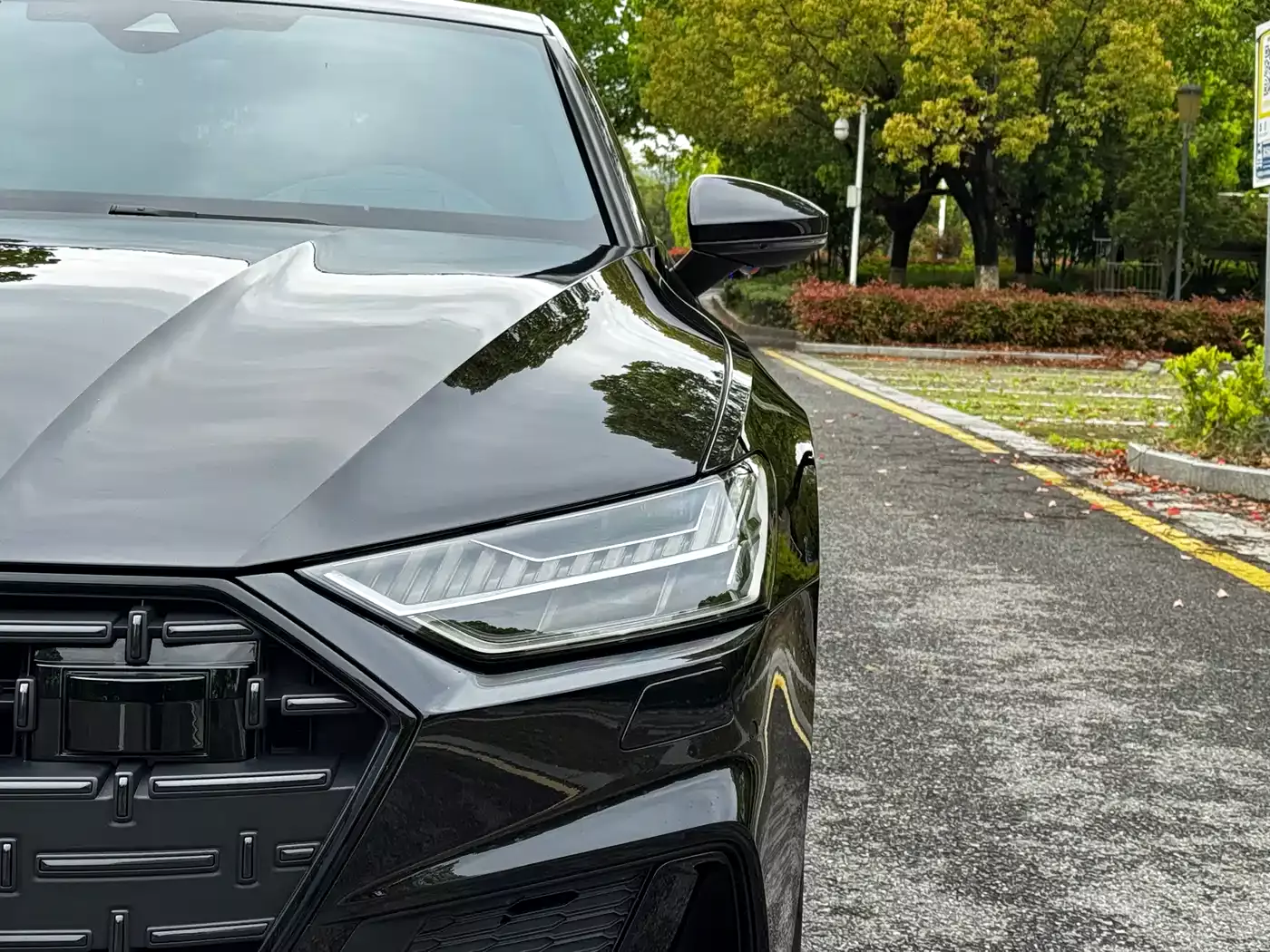 Audi A7L 2023 55 TFSI quattro S-line Black Warrior Edition фото 14