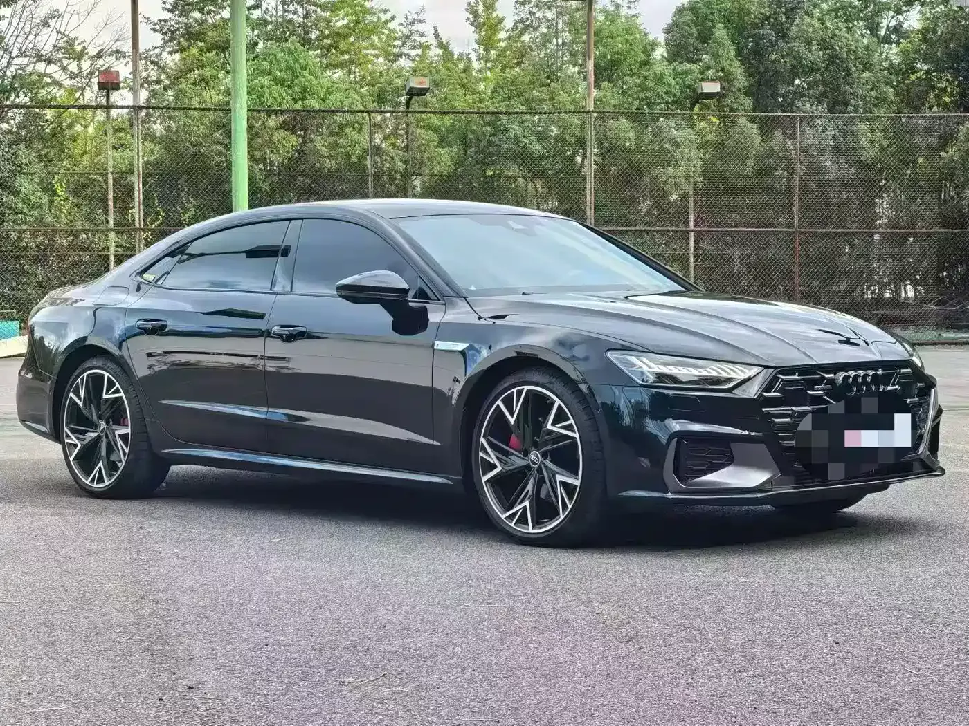 Audi A7L 2024 45 TFSI quattro Black Warrior Edition фото 3