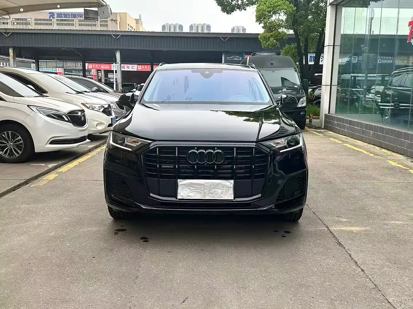 Audi Q7 2022 55 TFSI quattro S line Ice & Snow Edition фото 2