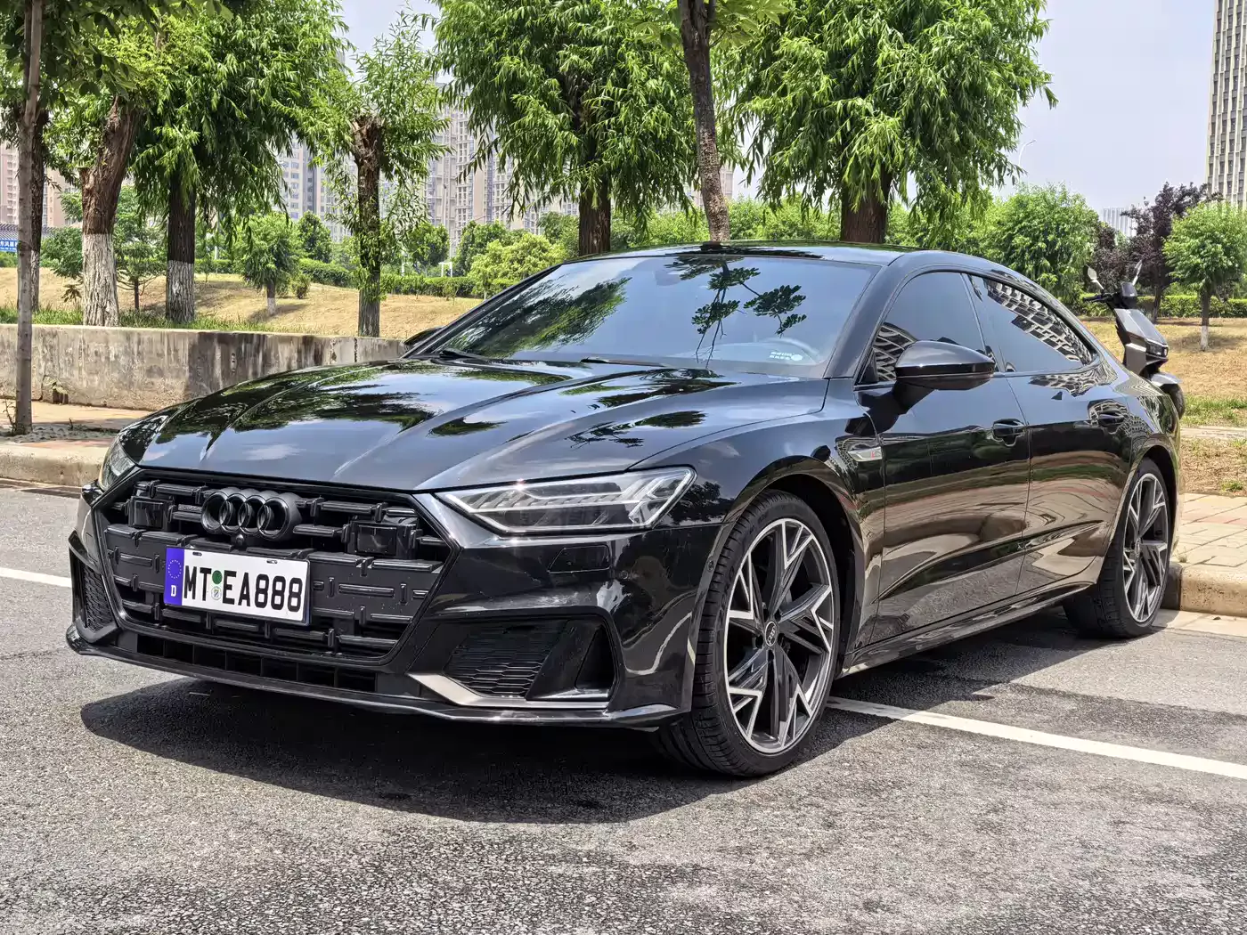 Audi A7L 2023 45 TFSI quattro S-line Black Warrior Edition
