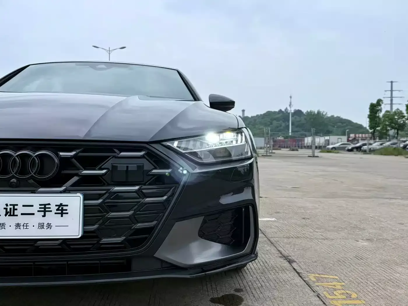 Audi A7L 2024 45 TFSI quattro Black Warrior Edition фото 8